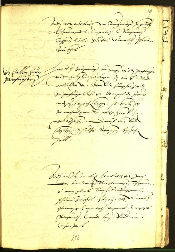 Civic Archives of Bozen-Bolzano - BOhisto Minutes of the council 1534 