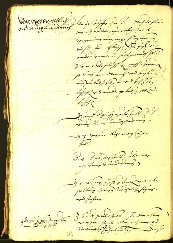 Stadtarchiv Bozen - BOhisto Ratsprotokoll 1534 