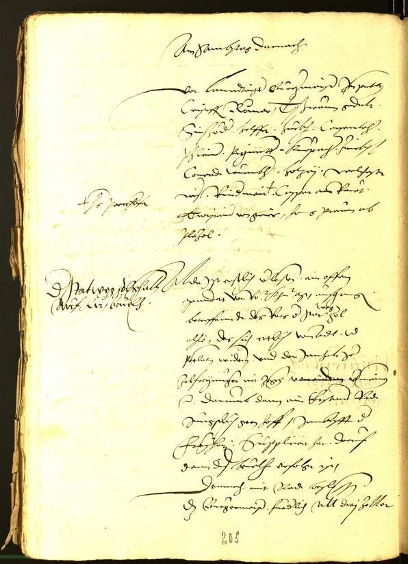 Civic Archives of Bozen-Bolzano - BOhisto Minutes of the council 1534 