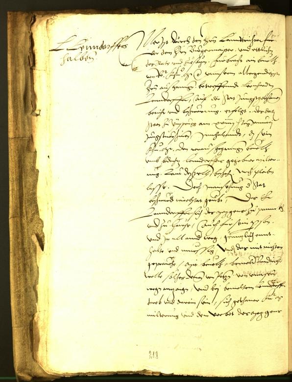 Archivio Storico della Città di Bolzano - BOhisto protocollo consiliare 1535 