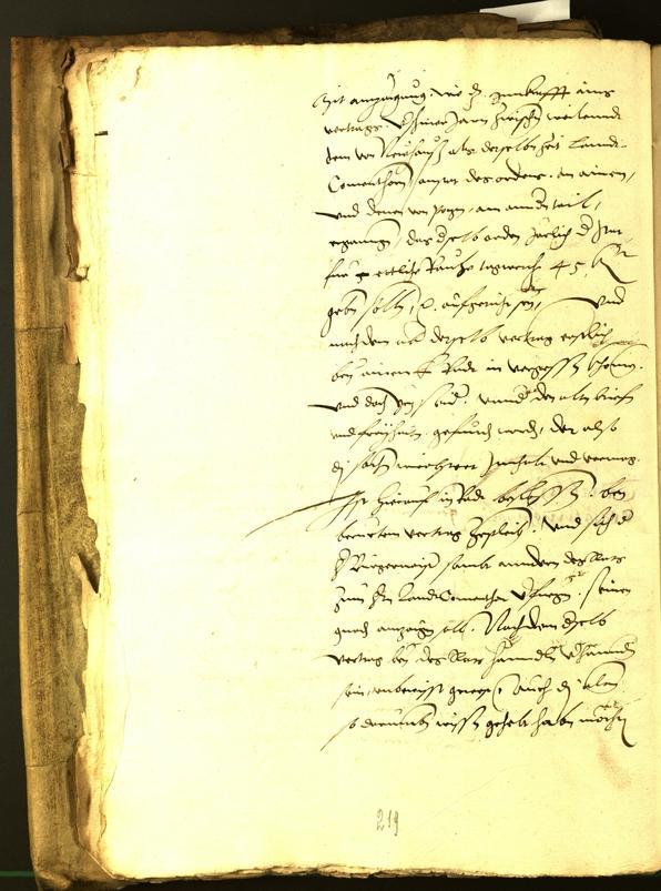 Civic Archives of Bozen-Bolzano - BOhisto Minutes of the council 1535 