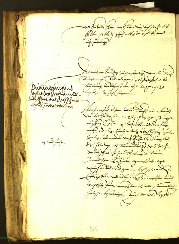 Archivio Storico della Città di Bolzano - BOhisto protocollo consiliare 1535 