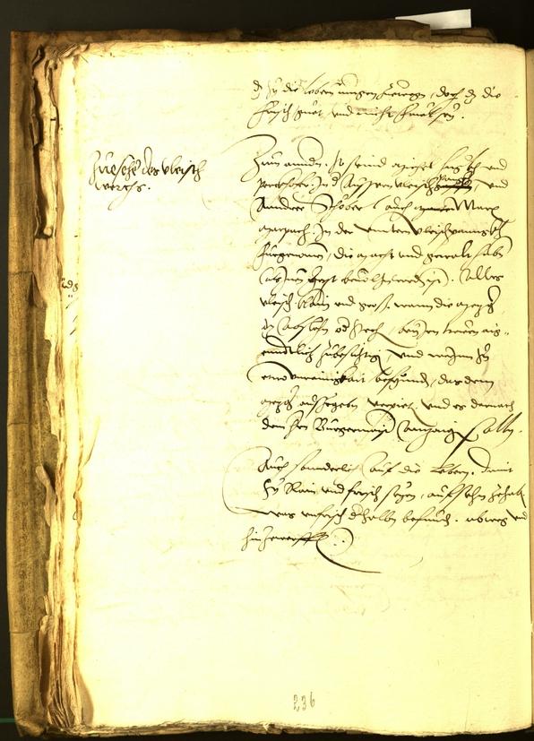 Archivio Storico della Città di Bolzano - BOhisto protocollo consiliare 1535 