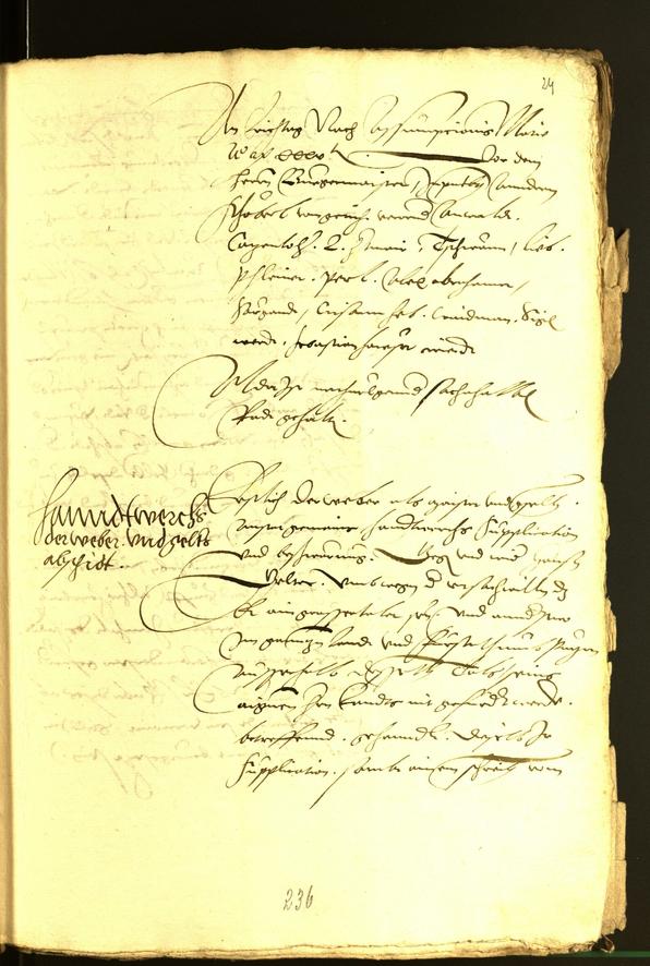 Civic Archives of Bozen-Bolzano - BOhisto Minutes of the council 1535 