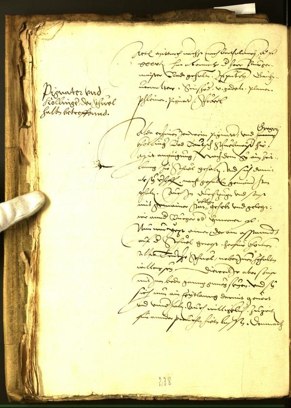 Archivio Storico della Città di Bolzano - BOhisto protocollo consiliare 1535 