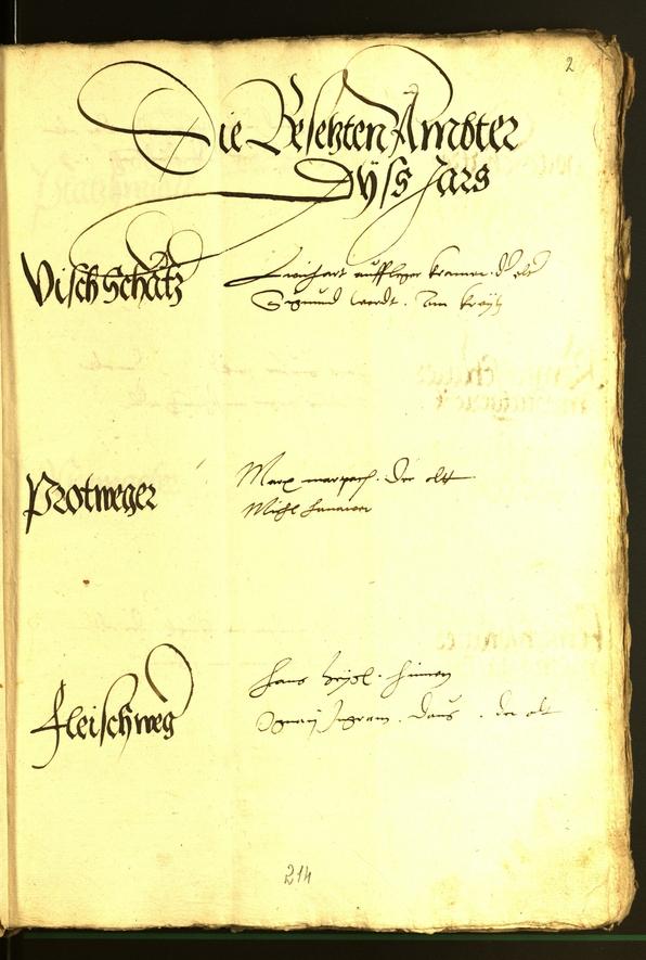 Civic Archives of Bozen-Bolzano - BOhisto Minutes of the council 1535 