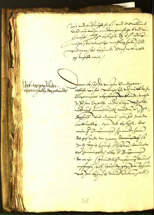 Civic Archives of Bozen-Bolzano - BOhisto Minutes of the council 1535 