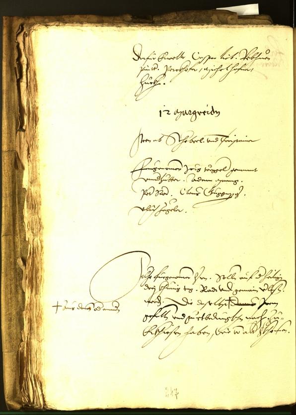 Civic Archives of Bozen-Bolzano - BOhisto Minutes of the council 1535 