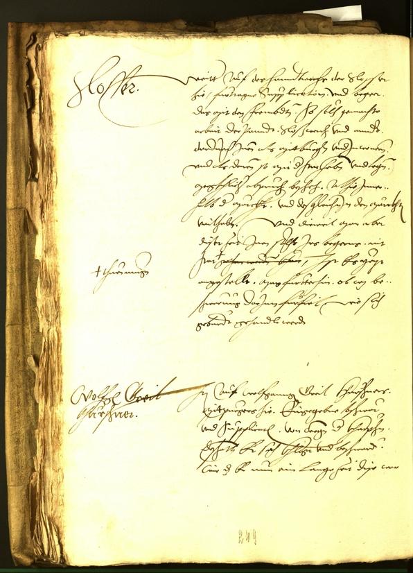 Civic Archives of Bozen-Bolzano - BOhisto Minutes of the council 1535 