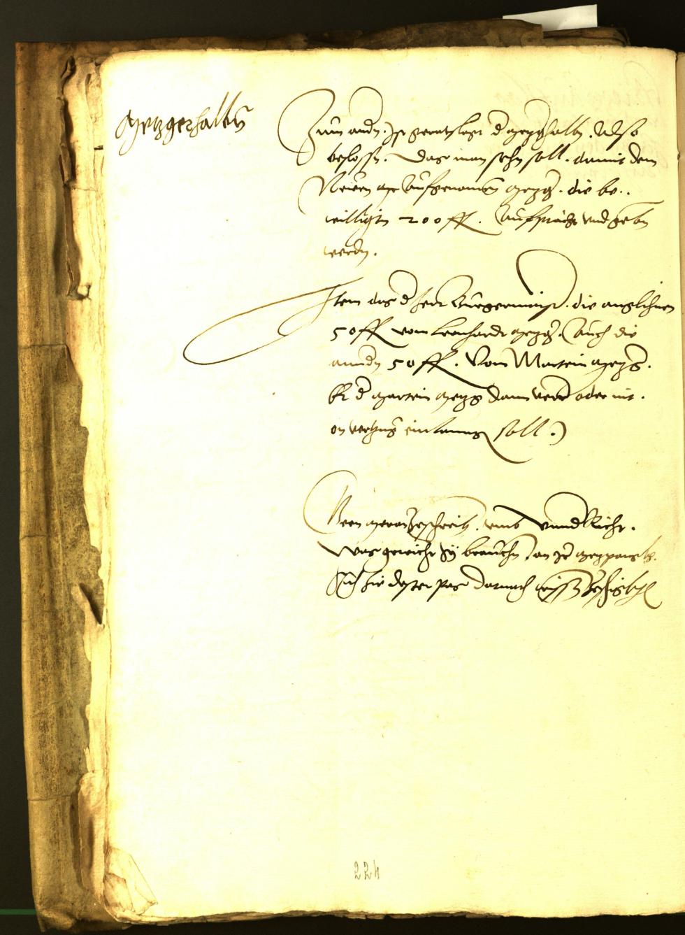 Archivio Storico della Città di Bolzano - BOhisto protocollo consiliare 1535 