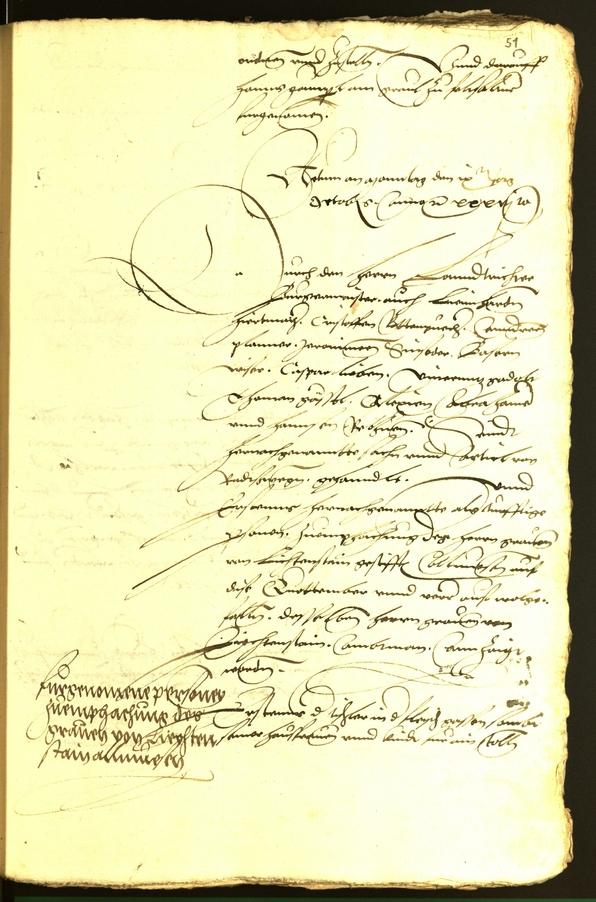 Archivio Storico della Città di Bolzano - BOhisto protocollo consiliare 1536 