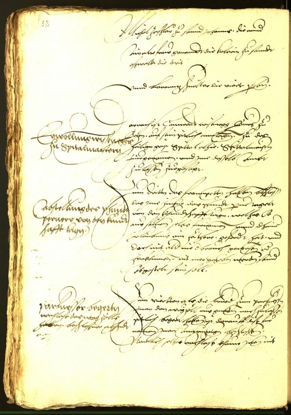 Stadtarchiv Bozen - BOhisto Ratsprotokoll 1536 