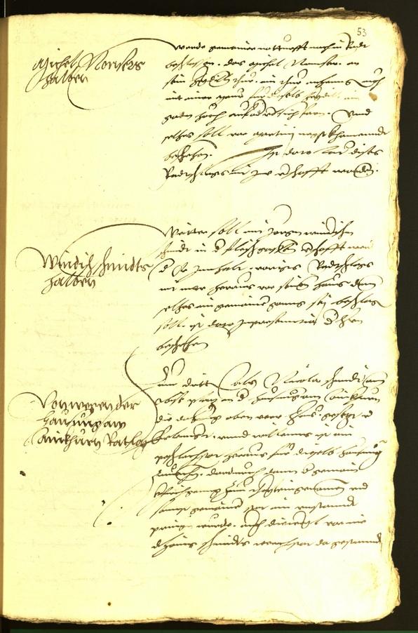 Stadtarchiv Bozen - BOhisto Ratsprotokoll 1536 