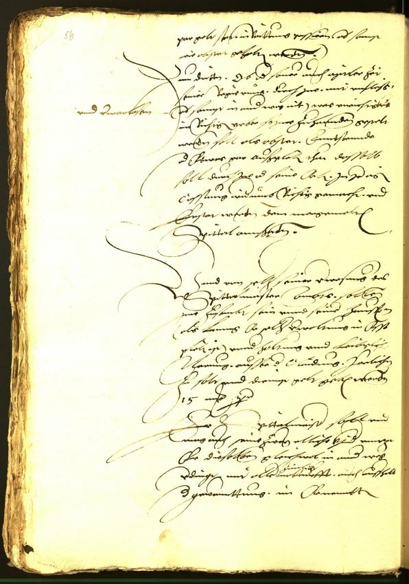 Civic Archives of Bozen-Bolzano - BOhisto Minutes of the council 1536 