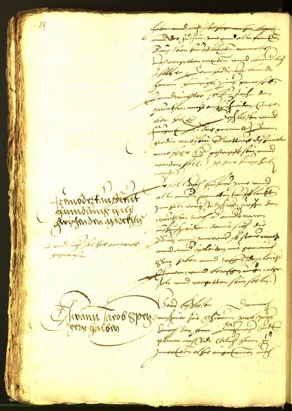 Stadtarchiv Bozen - BOhisto Ratsprotokoll 1536 