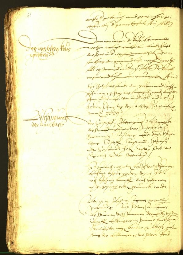 Civic Archives of Bozen-Bolzano - BOhisto Minutes of the council 1536 