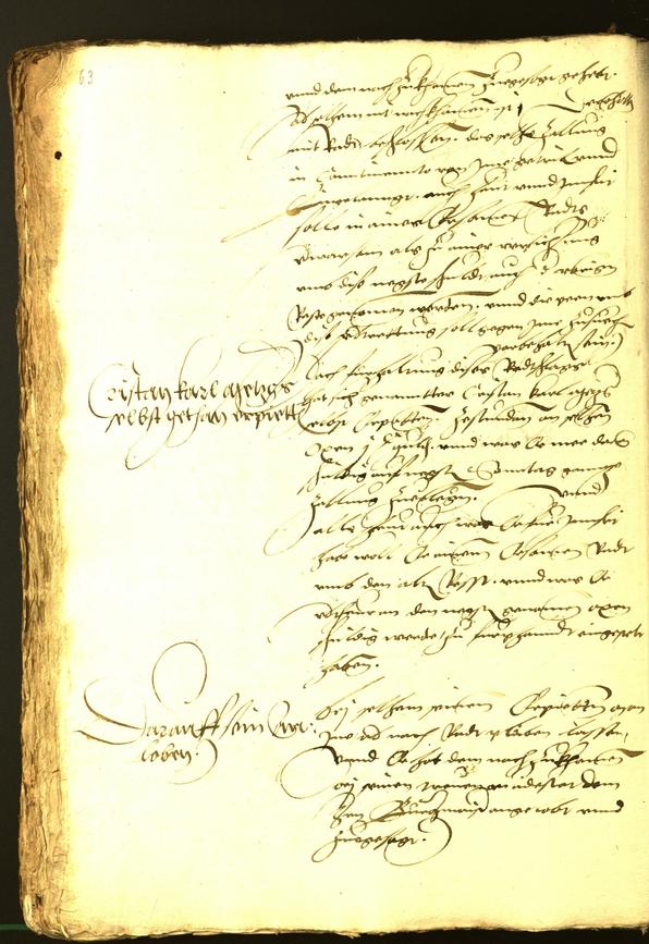 Civic Archives of Bozen-Bolzano - BOhisto Minutes of the council 1536 