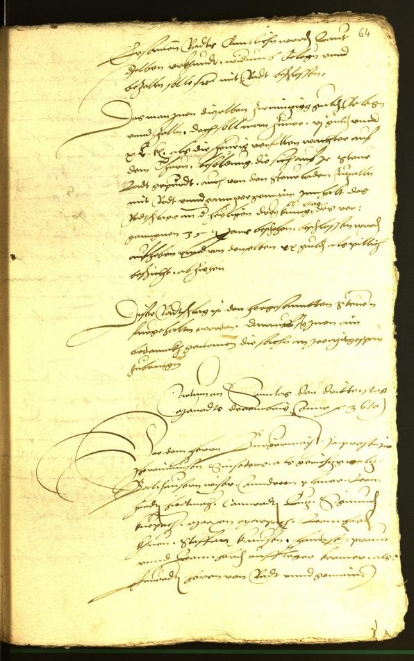 Civic Archives of Bozen-Bolzano - BOhisto Minutes of the council 1536 