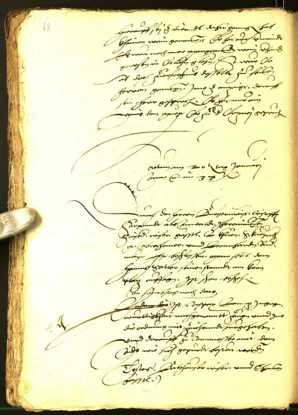 Civic Archives of Bozen-Bolzano - BOhisto Minutes of the council 1536 