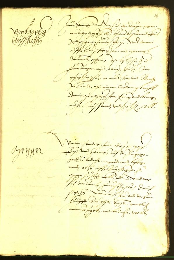 Civic Archives of Bozen-Bolzano - BOhisto Minutes of the council 1536 