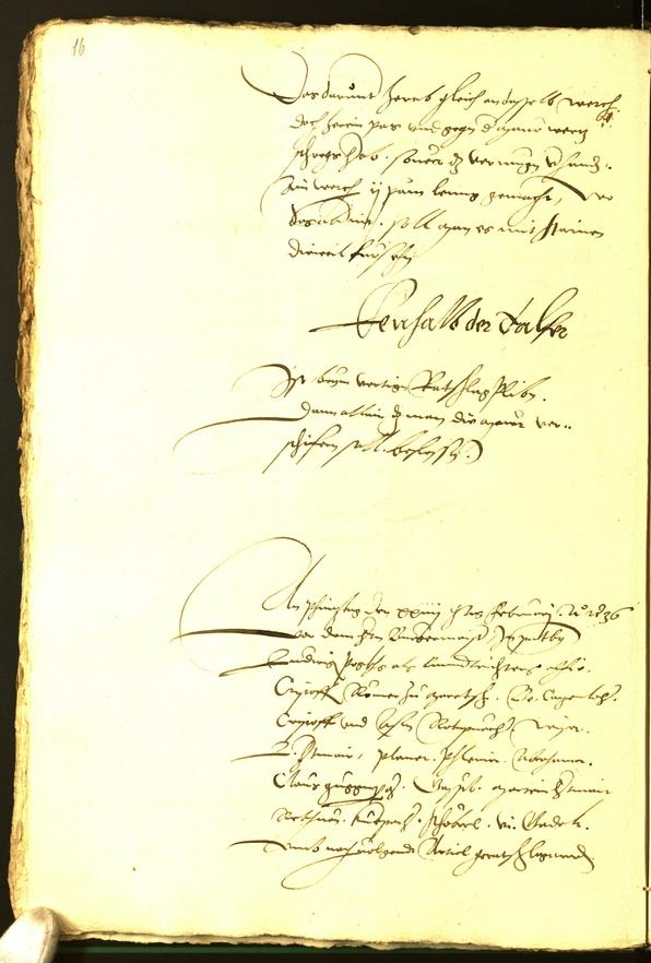 Civic Archives of Bozen-Bolzano - BOhisto Minutes of the council 1536 