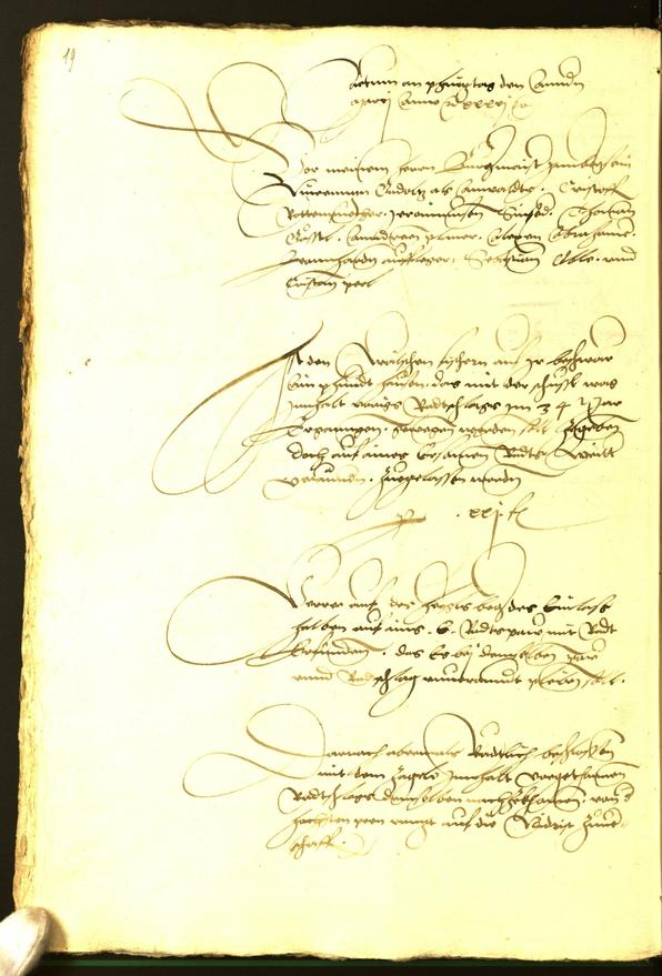 Civic Archives of Bozen-Bolzano - BOhisto Minutes of the council 1536 