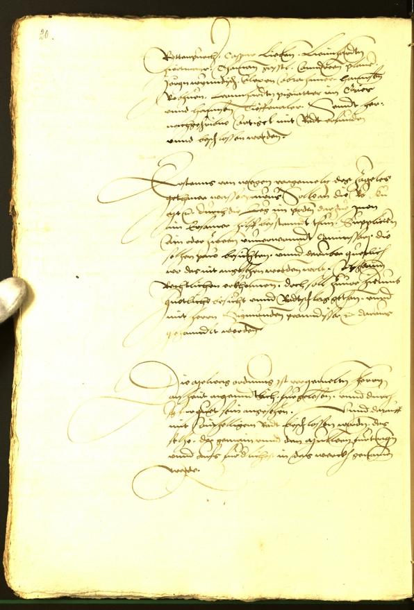 Civic Archives of Bozen-Bolzano - BOhisto Minutes of the council 1536 