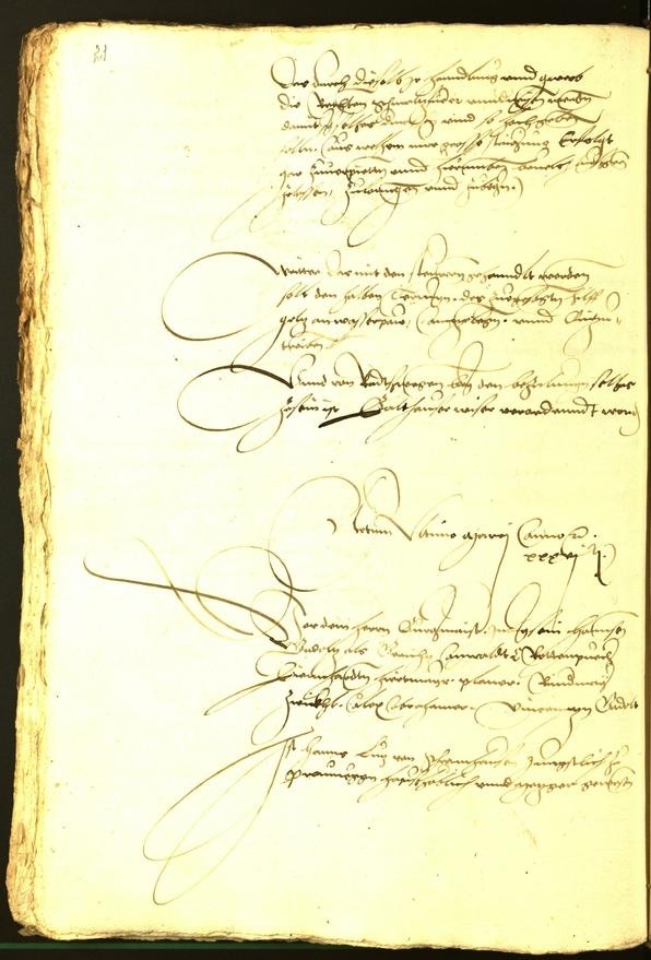 Civic Archives of Bozen-Bolzano - BOhisto Minutes of the council 1536 