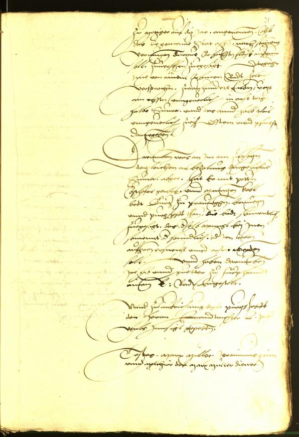 Civic Archives of Bozen-Bolzano - BOhisto Minutes of the council 1536 