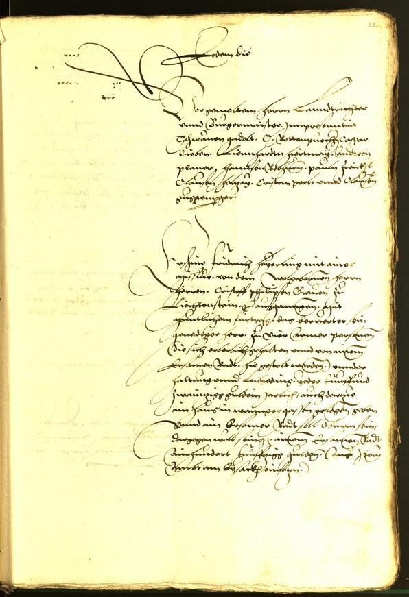 Civic Archives of Bozen-Bolzano - BOhisto Minutes of the council 1536 