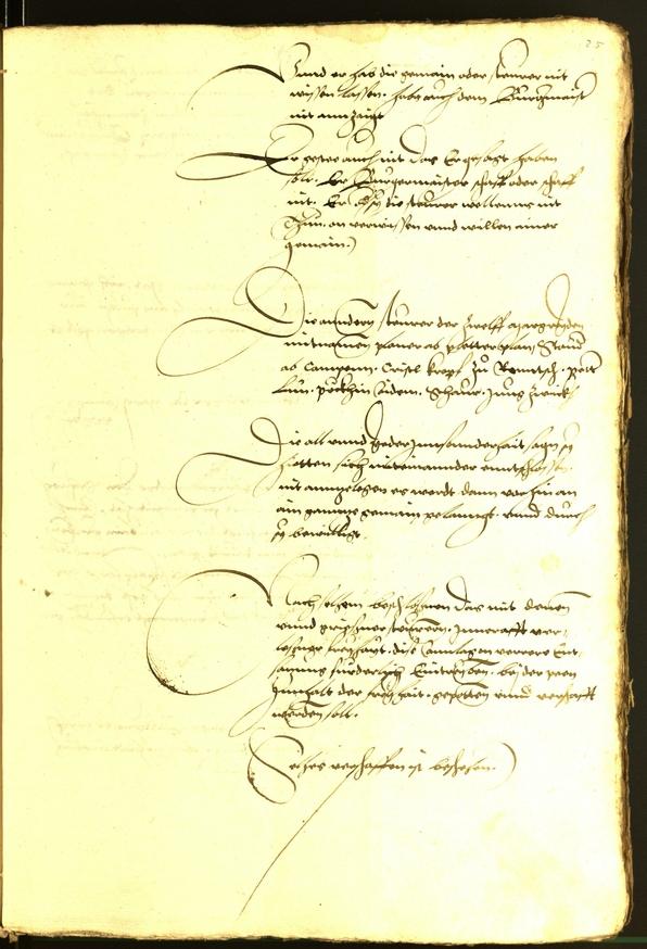 Civic Archives of Bozen-Bolzano - BOhisto Minutes of the council 1536 