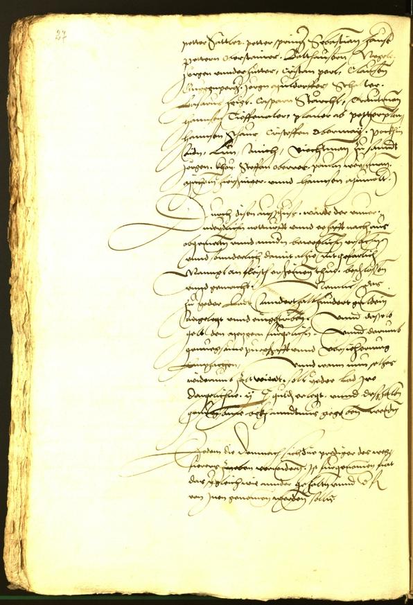 Civic Archives of Bozen-Bolzano - BOhisto Minutes of the council 1536 