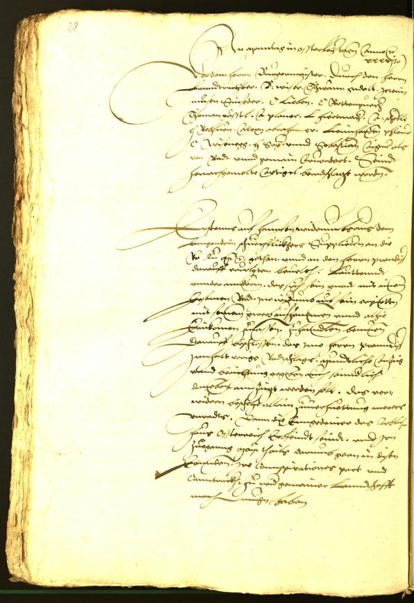 Civic Archives of Bozen-Bolzano - BOhisto Minutes of the council 1536 