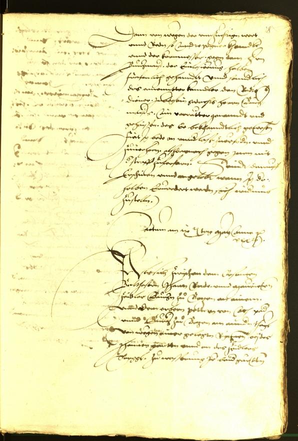 Civic Archives of Bozen-Bolzano - BOhisto Minutes of the council 1536 