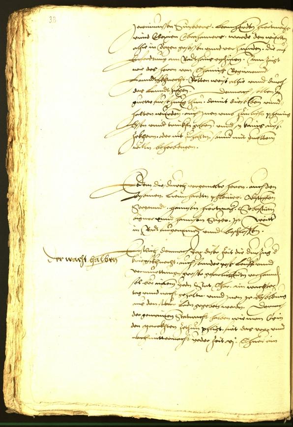 Civic Archives of Bozen-Bolzano - BOhisto Minutes of the council 1536 