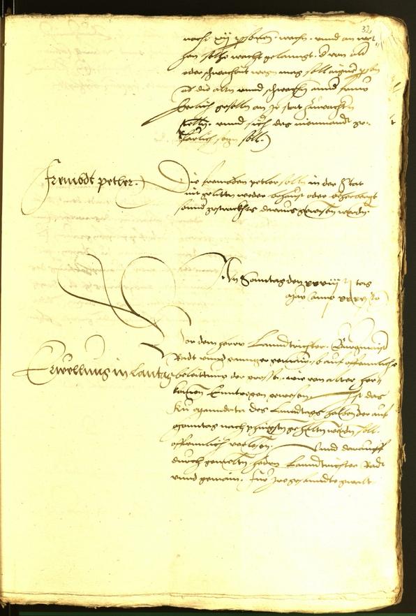 Civic Archives of Bozen-Bolzano - BOhisto Minutes of the council 1536 