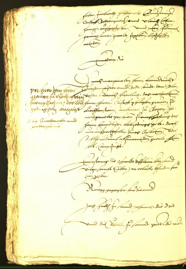 Civic Archives of Bozen-Bolzano - BOhisto Minutes of the council 1536 