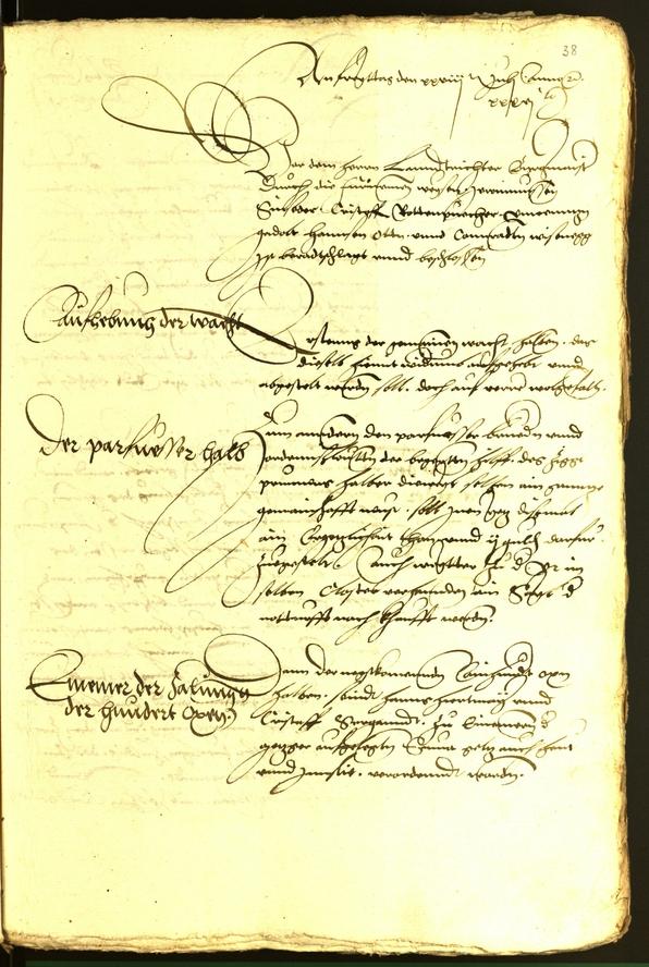 Civic Archives of Bozen-Bolzano - BOhisto Minutes of the council 1536 