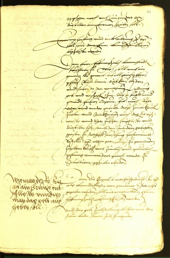 Civic Archives of Bozen-Bolzano - BOhisto Minutes of the council 1536 