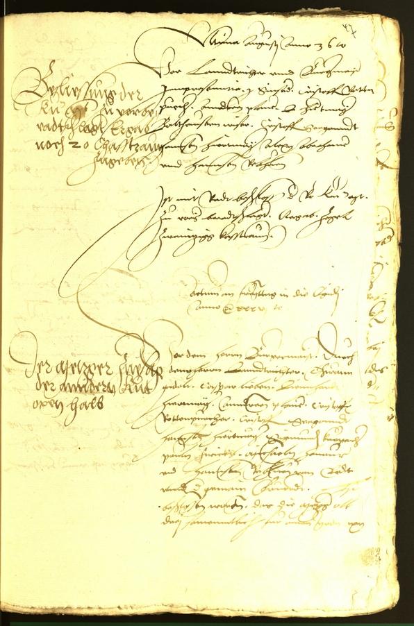 Civic Archives of Bozen-Bolzano - BOhisto Minutes of the council 1536 