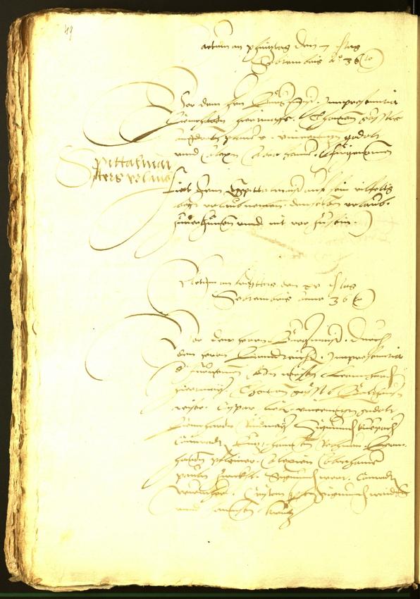 Civic Archives of Bozen-Bolzano - BOhisto Minutes of the council 1536 