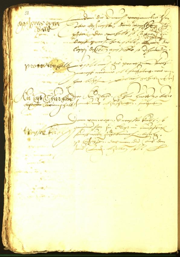 Civic Archives of Bozen-Bolzano - BOhisto Minutes of the council 1536 