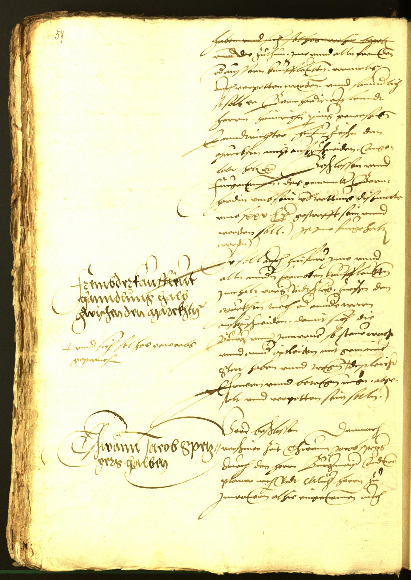 Stadtarchiv Bozen - BOhisto Ratsprotokoll 1536 