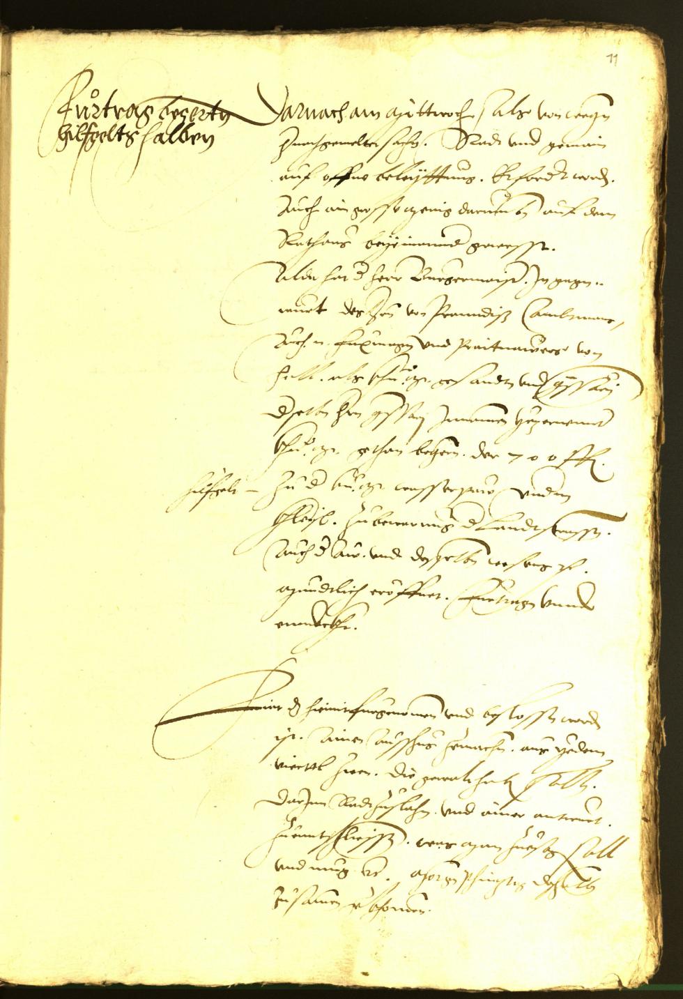 Civic Archives of Bozen-Bolzano - BOhisto Minutes of the council 1536 