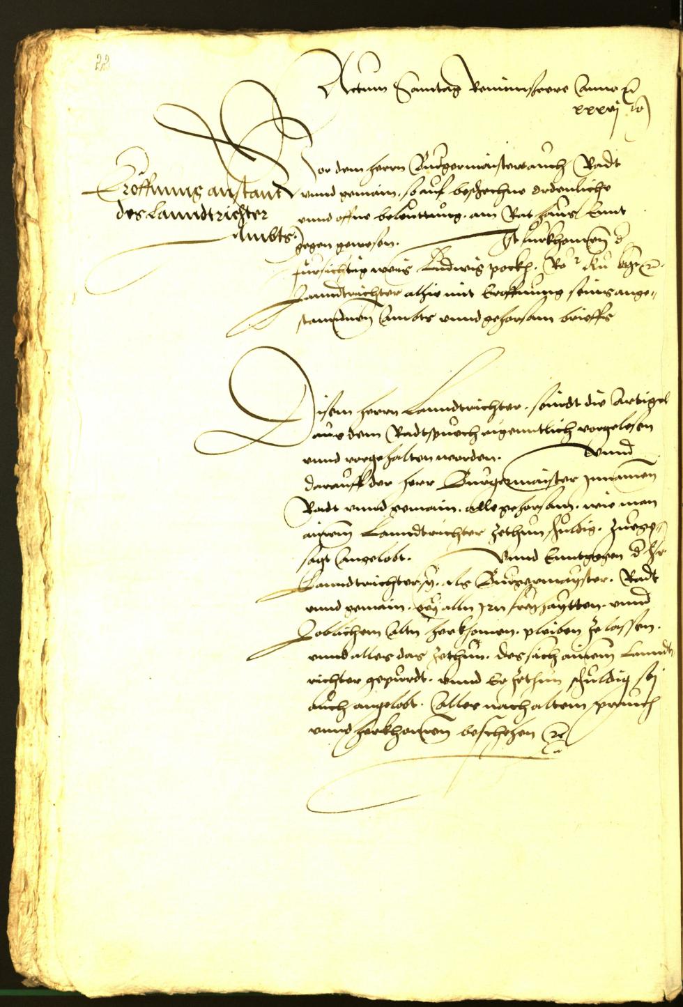 Archivio Storico della Città di Bolzano - BOhisto protocollo consiliare 1536 