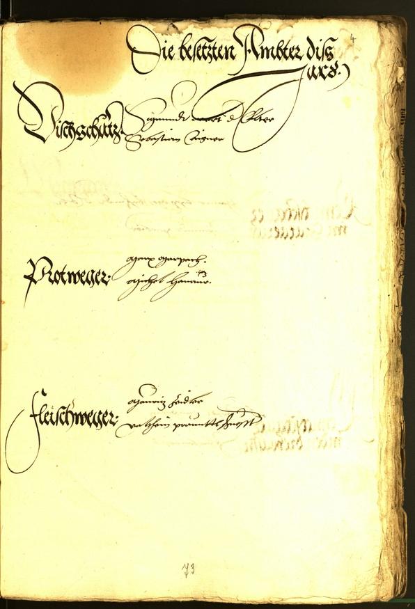 Civic Archives of Bozen-Bolzano - BOhisto Minutes of the council 1537 