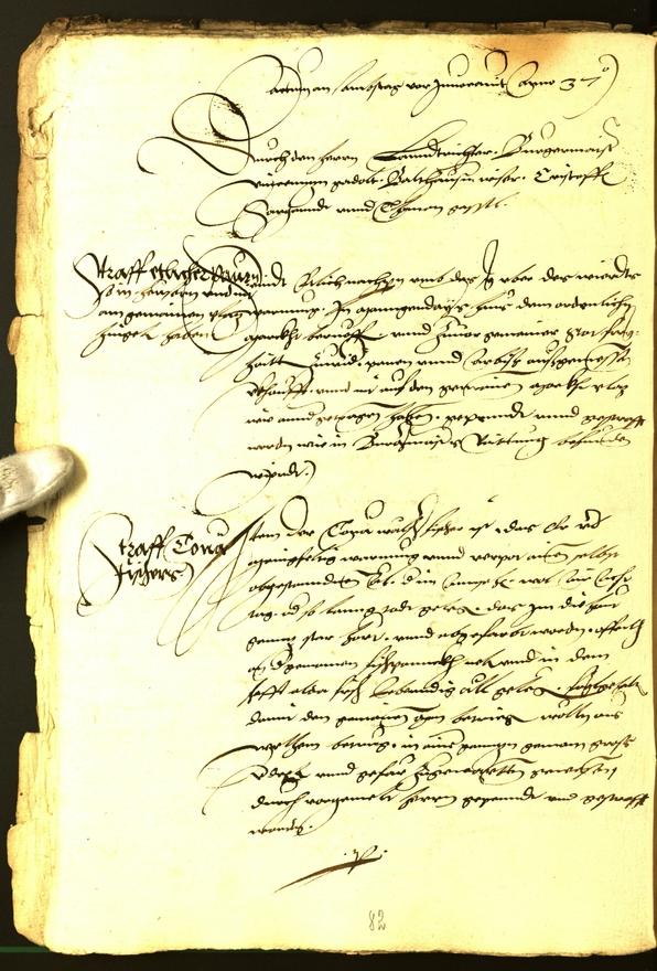 Archivio Storico della Città di Bolzano - BOhisto protocollo consiliare 1537 