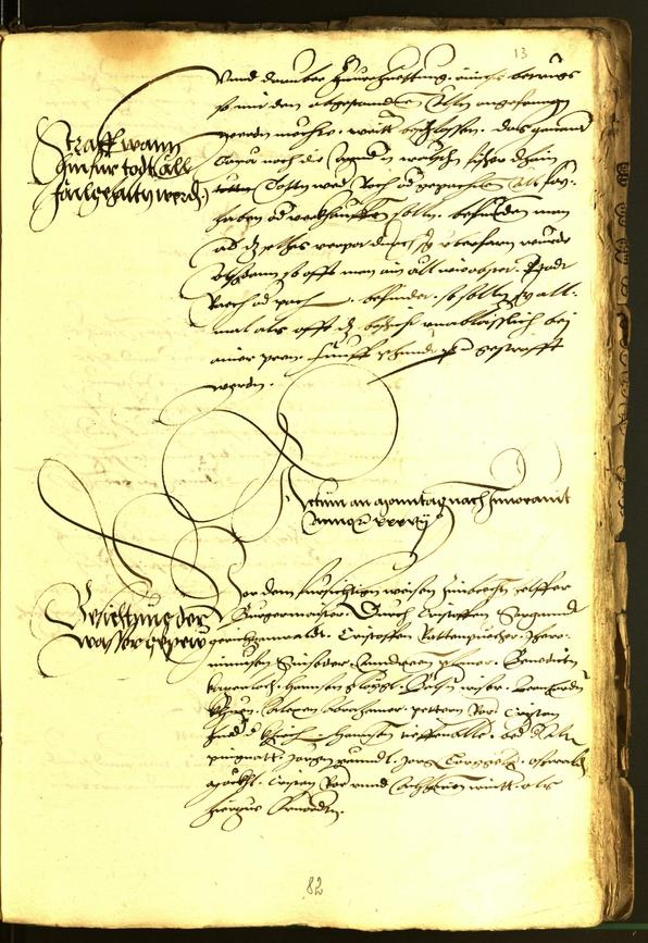 Civic Archives of Bozen-Bolzano - BOhisto Minutes of the council 1537 