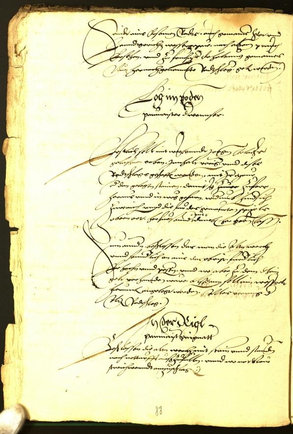 Civic Archives of Bozen-Bolzano - BOhisto Minutes of the council 1537 