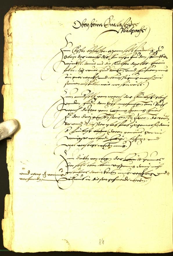 Archivio Storico della Città di Bolzano - BOhisto protocollo consiliare 1537 